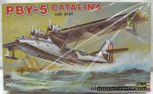 Revell 1/72 Coast Guard PBY-5 Catalina - Lodela Issue, H277 plastic model kit